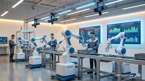 AI in Manufacturing: Automating Business Operations